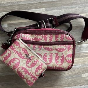 Coach Dino Purse & Wallet Combo